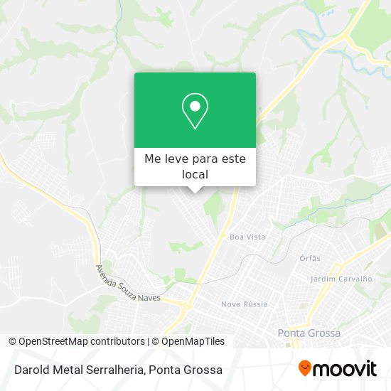 Darold Metal Serralheria mapa