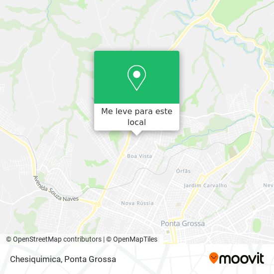 Chesiquimica mapa