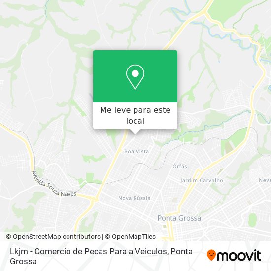 Lkjm - Comercio de Pecas Para a Veiculos mapa
