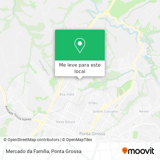 Mercado da Família mapa