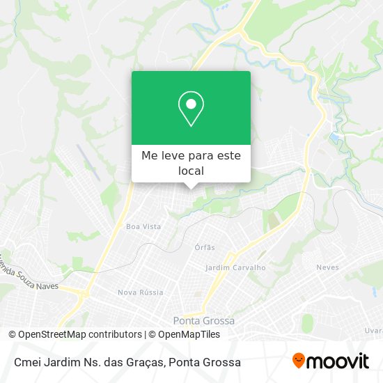 Cmei Jardim Ns. das Graças mapa