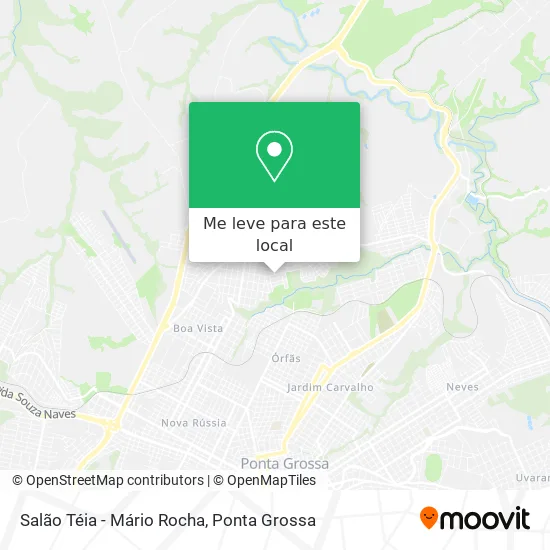 Salão Téia - Mário Rocha mapa