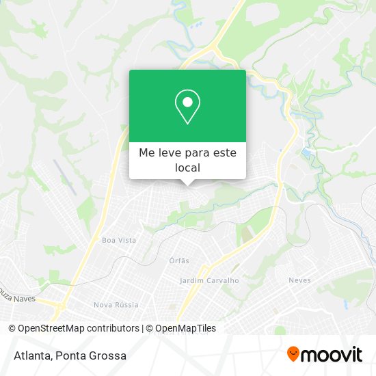 Atlanta mapa
