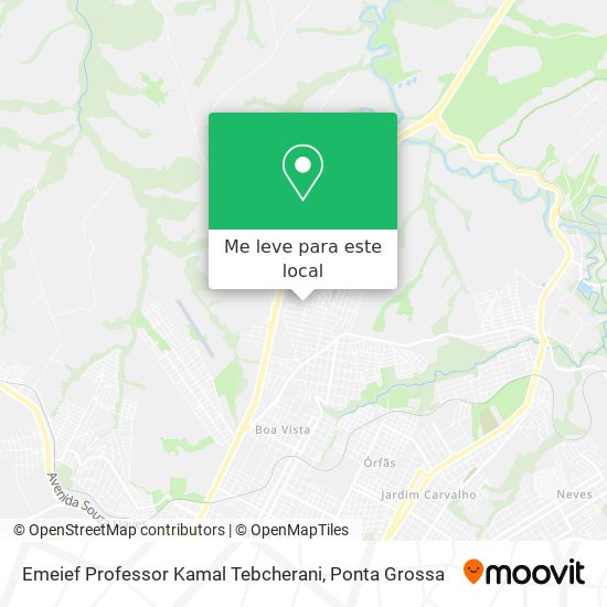 Emeief Professor Kamal Tebcherani mapa