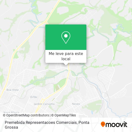 Premebida Representacoes Comerciais mapa