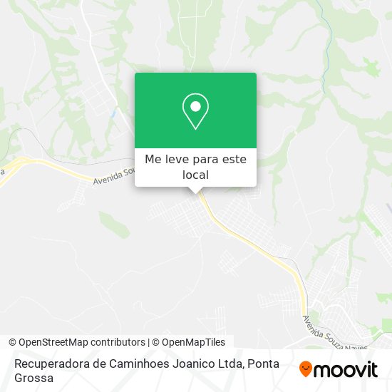 Recuperadora de Caminhoes Joanico Ltda mapa