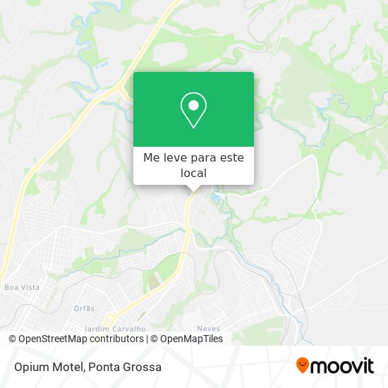 Opium Motel mapa