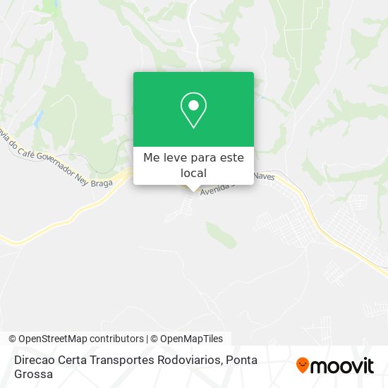 Direcao Certa Transportes Rodoviarios mapa