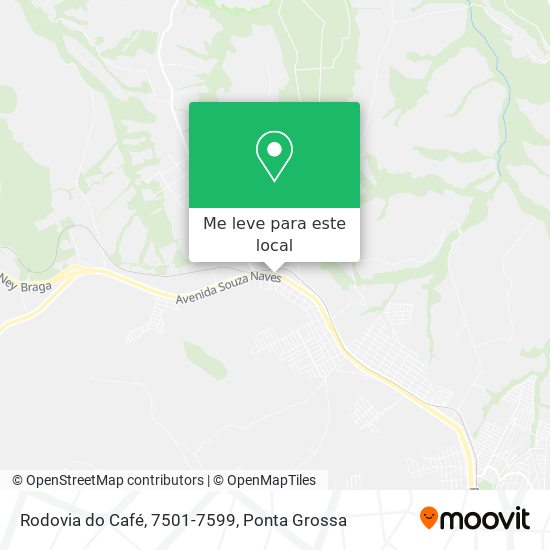 Rodovia do Café, 7501-7599 mapa