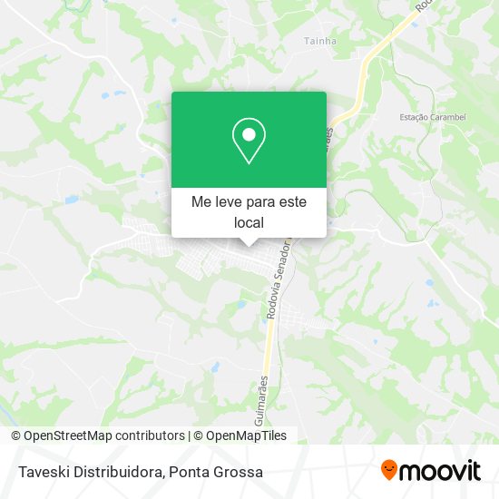 Taveski Distribuidora mapa