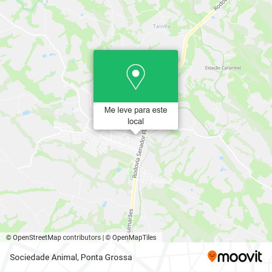 Sociedade Animal mapa