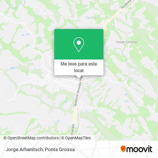 Jorge Arhanitsch mapa