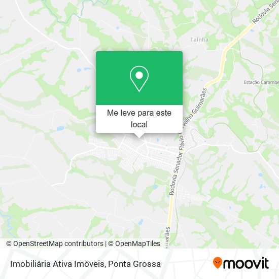 Imobiliária Ativa Imóveis mapa