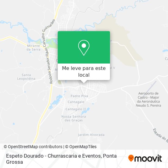 Espeto Dourado - Churrascaria e Eventos mapa