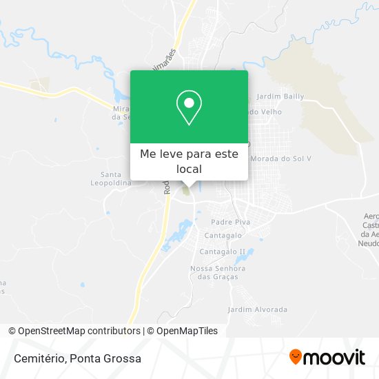 Cemitério mapa