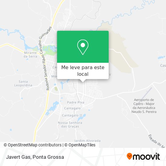 Javert Gas mapa