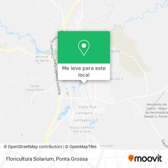 Floricultura Solarium mapa