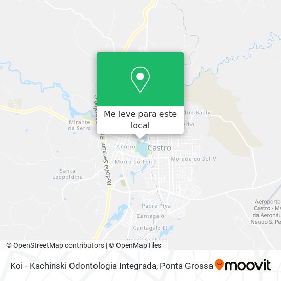 Koi - Kachinski Odontologia Integrada mapa