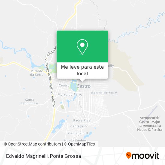 Edvaldo Magrinelli mapa