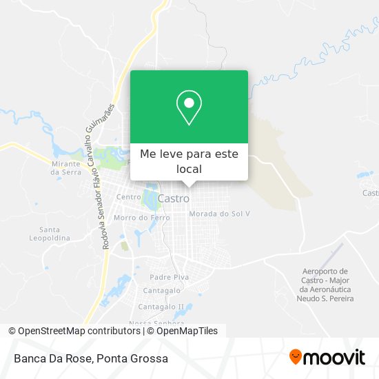 Banca Da Rose mapa