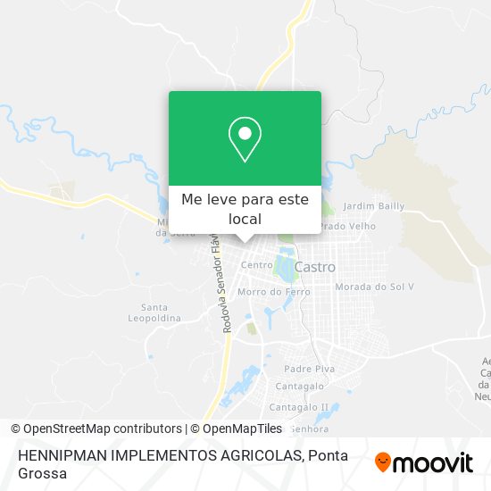 HENNIPMAN IMPLEMENTOS AGRICOLAS mapa