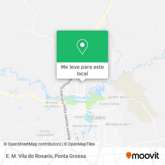 E. M. Vila do Rosario mapa