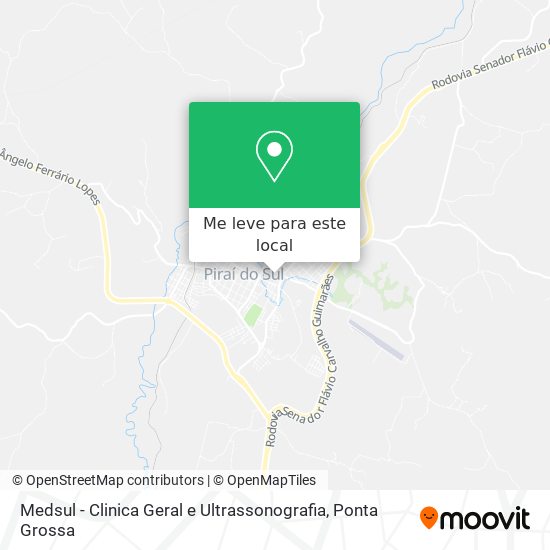 Medsul - Clinica Geral e Ultrassonografia mapa
