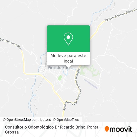 Consultório Odontológico Dr Ricardo Brino mapa