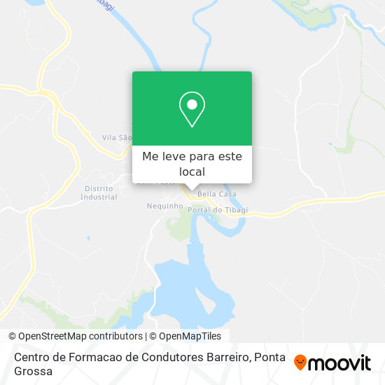 Centro de Formacao de Condutores Barreiro mapa