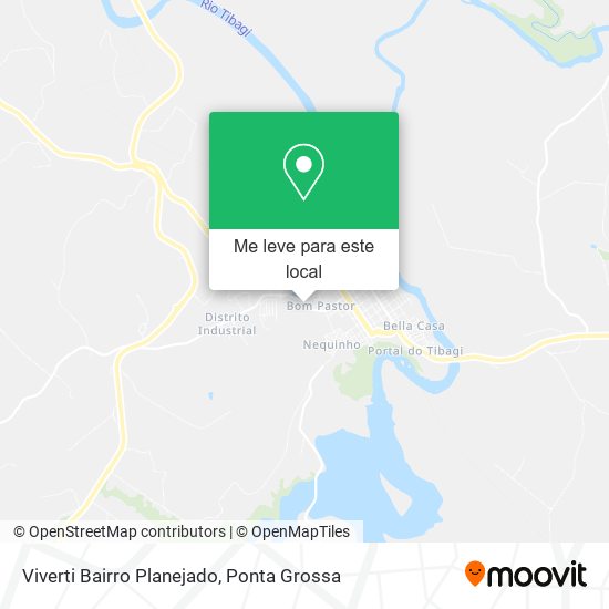 Viverti Bairro Planejado mapa