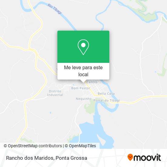 Rancho dos Maridos mapa
