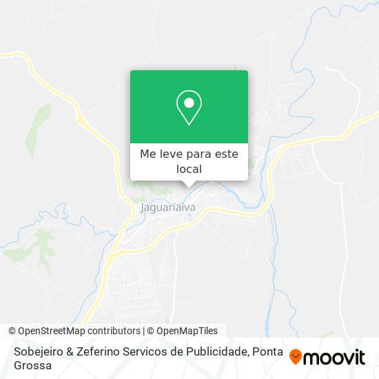 Sobejeiro & Zeferino Servicos de Publicidade mapa