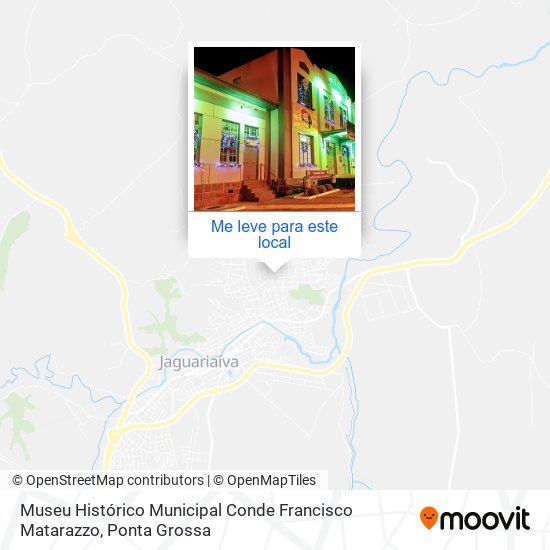 Museu Histórico Municipal Conde Francisco Matarazzo mapa