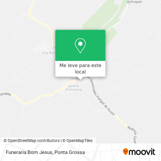 Funeraria Bom Jesus mapa