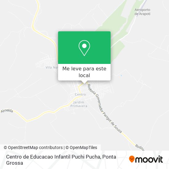 Centro de Educacao Infantil Puchi Pucha mapa