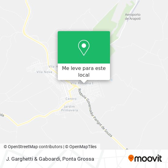J. Garghetti & Gaboardi mapa