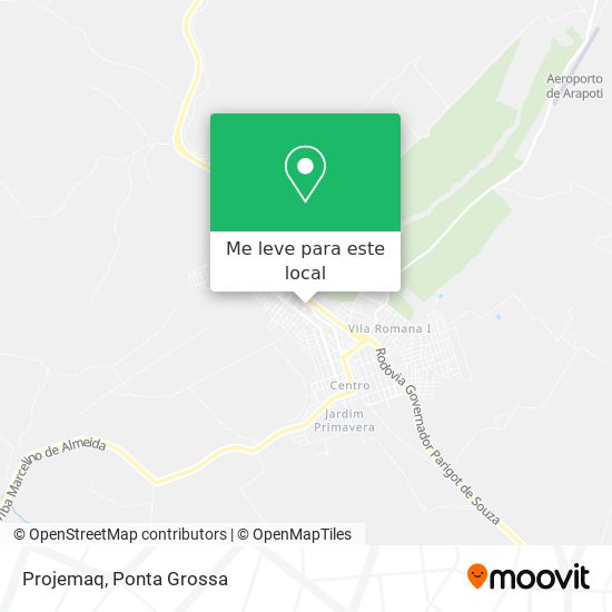 Projemaq mapa