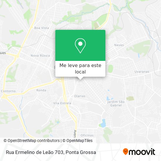 Rua Ermelino de Leão 703 mapa