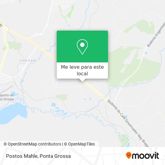 Postos Mahle mapa