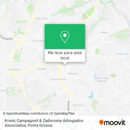 Krunn, Campagnoli & Zadorosny Advogados Associados mapa