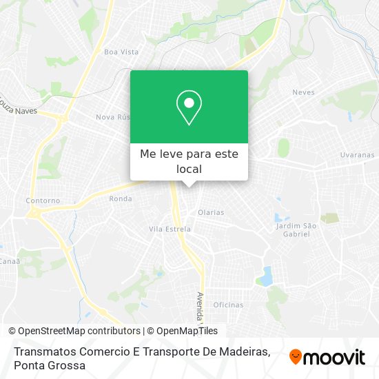 Transmatos Comercio E Transporte De Madeiras mapa