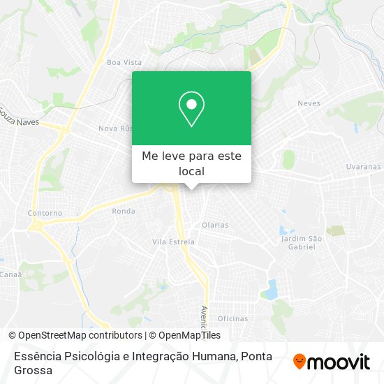 Essência Psicológia e Integração Humana mapa