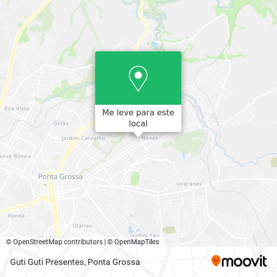 Guti Guti Presentes mapa