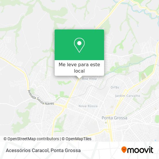 Acessórios Caracol mapa