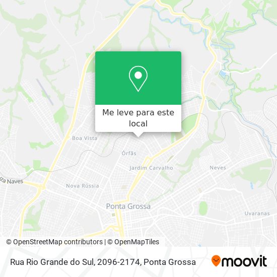 Rua Rio Grande do Sul, 2096-2174 mapa