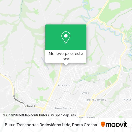 Buturi Transportes Rodoviários Ltda mapa