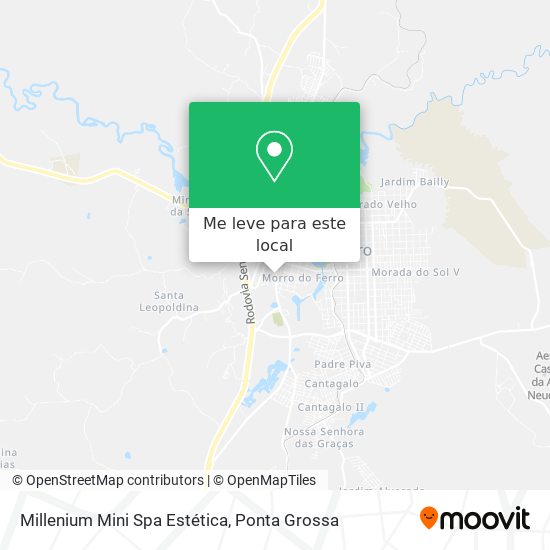 Millenium Mini Spa Estética mapa