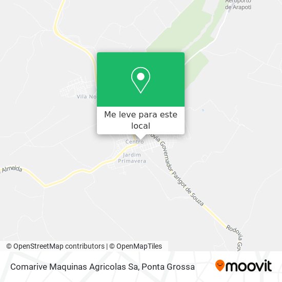 Comarive Maquinas Agricolas Sa mapa