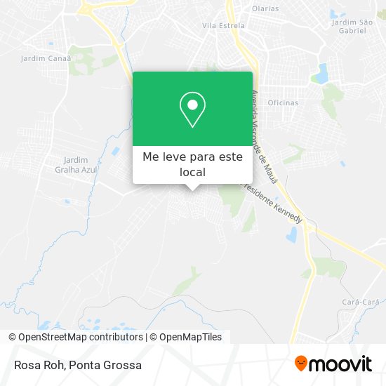 Rosa Roh mapa