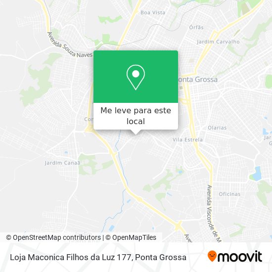 Loja Maconica Filhos da Luz 177 mapa
